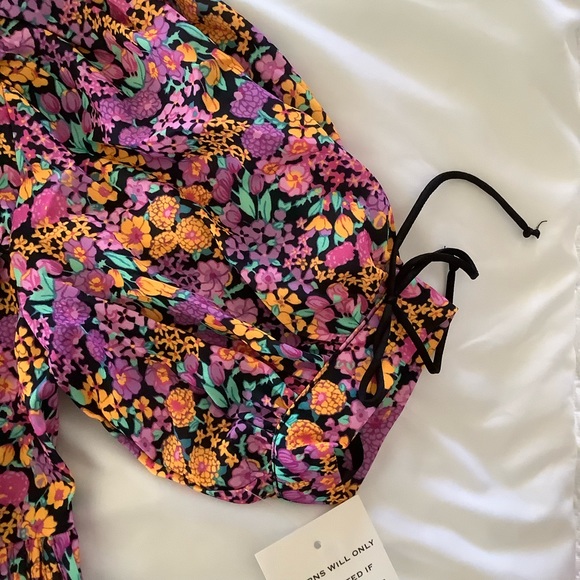 For Love And Lemons Maud Midi Dress In Pink Size XS - Picture 8 of 12